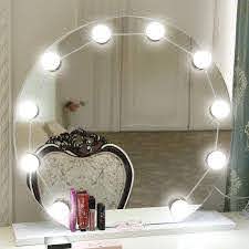 Kmashi Vanity Mirror Lights Led Makeup Vanity Light Kit With 10 Cosme