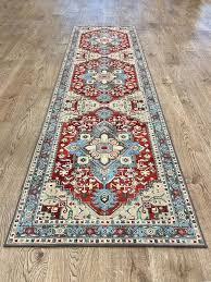 heriz carpet size 80 300 cm with an