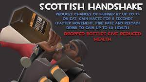 Scottish Handshake but Demo turns into Sanic when he drinks it - YouTube