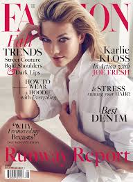 karlie kloss stars in fashion magazine
