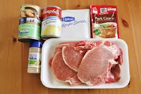 Pork chops and rice baked pork chops pork chop recipes meat recipes cooking recipes recipies cooking time yummy recipes dinner recipes. Crock Pot Pork Chops And Gravy Video The Country Cook