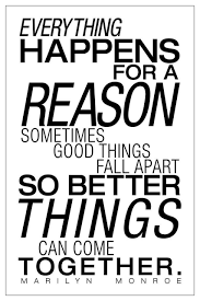 If you're having a bad day, these will snap you right out of it. Everything Happens For A Reason White Marilyn Monroe Famous Motivational Inspirational Quote Stretched Canvas Wall Art 16x24 Inch Poster Foundry