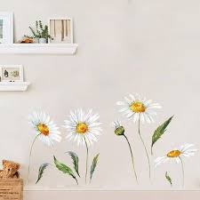 Daisy Wall Stickers Removable Flower