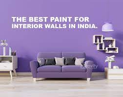 Best Paint For Interior Walls In India