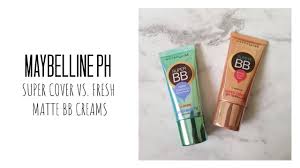 cover vs fresh matte bb creams sera