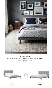 It is now november 8th and i have not received it despite the fact that they charged my credit card in june. West Elm Mod Upholstered Platform Bed Copycatchic