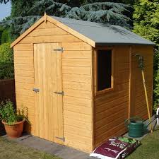 Shire Durham Apex Shed Single Door 8 X