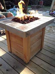 propane fire pit table