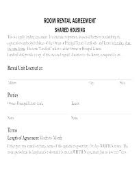 Rental Contract Template Free Lease Agreement Short Term