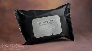 seacret makeup remover wipes review