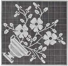 victorian filet crochet pattern fl