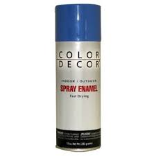Spray Paint Blue Gloss