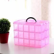 3 layer 30 grid storage box