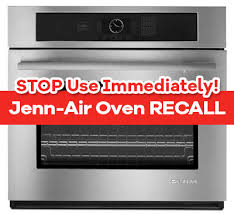 Jenn Air Oven Owners Recall Info