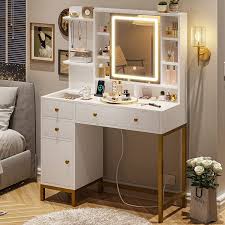 makeup vanity desk table with mirror