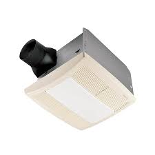 They're often designed to eliminate foul odors and also to clear condensation off mirrors, but their most significant function usually is to remove moisture. Broan 1 5 Sone 110 Cfm White Bathroom Fan Incandescent With Light In The Bathroom Fans Heaters Department At Lowes Com