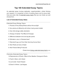 THE EXTENDED ESSAY What is it  How do I get started  Good and Bad     SlideShare