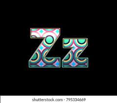 Letter Zz Cartoon Style Texture On Stock Illustration 795334669 |  Shutterstock