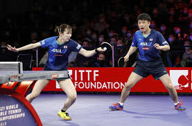 table tennis an doubles pairs win