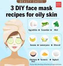 diy face mask recipes for oily skin