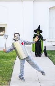 diy kids tin man costume