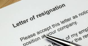 how to resign from a dental office