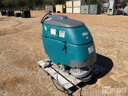 surplus tennant t5 floor scrubber in