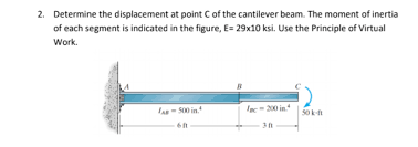 answered 2 determine the displacement