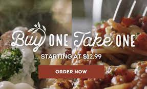 olive garden meal special one meal