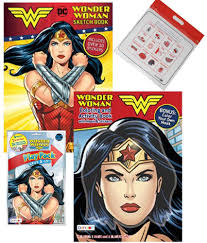Discover those coloring pages inspired by the dc comics superhero wonder women ! Bendon Set Of 3 Wonder Woman Sketch Book Coloring Activity Book And Wonder Woman Play Pack Walmart Com Walmart Com