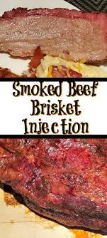 smoked beef brisket injection recipe