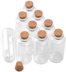 50pcs 25ml mini glass bottles with