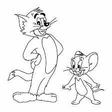 Tranh tô màu Tom and Jerry đẹp, hài hước, dí dỏm nhất