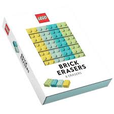 lego brick erasers traditional gifts