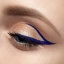 the perfect liquid eyeliner blue
