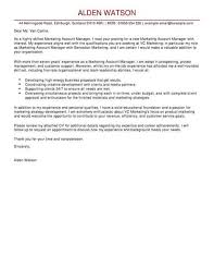 Account Manager Cover Letter Template Cover Letter