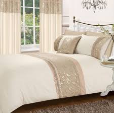 bedding cream gold stylish fl