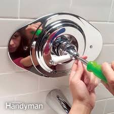 replace a two handle shower valve
