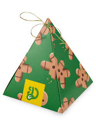 scented pyramid gift box christmas