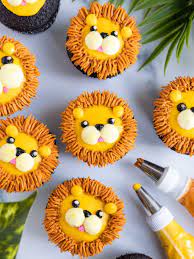 lion cupcakes adorable ercream