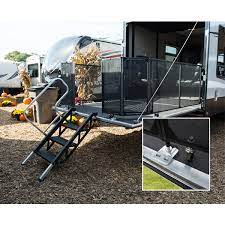 rv r door party deck lippert