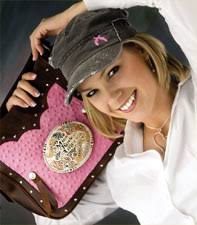 Ashley Andrews Miss Rodeo America 2007 - buckle-purse