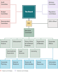 organisational structure sfc annual