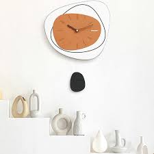 Art Deco Wall Clock Nordic Style Shaped