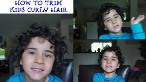 trim my sons naturally curly hair