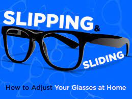 how to adjust your glasses at home