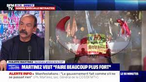 Philippe Martinez (CGT) envisage "des grèves reconductibles" contre la  réforme des retraites