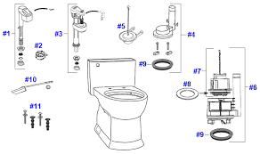toto soiree toilet replacement parts