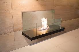 Bio Ethanol Fireplace Wall Flame 2