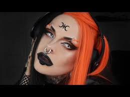 cyber goth makeup tutorial you